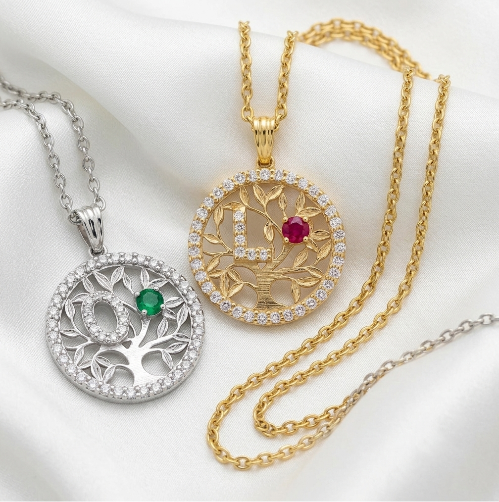 Tree Of Love Pave Pendant