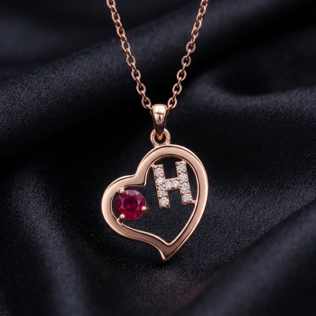 Everyday Heart Pendant Polished or Satin finish