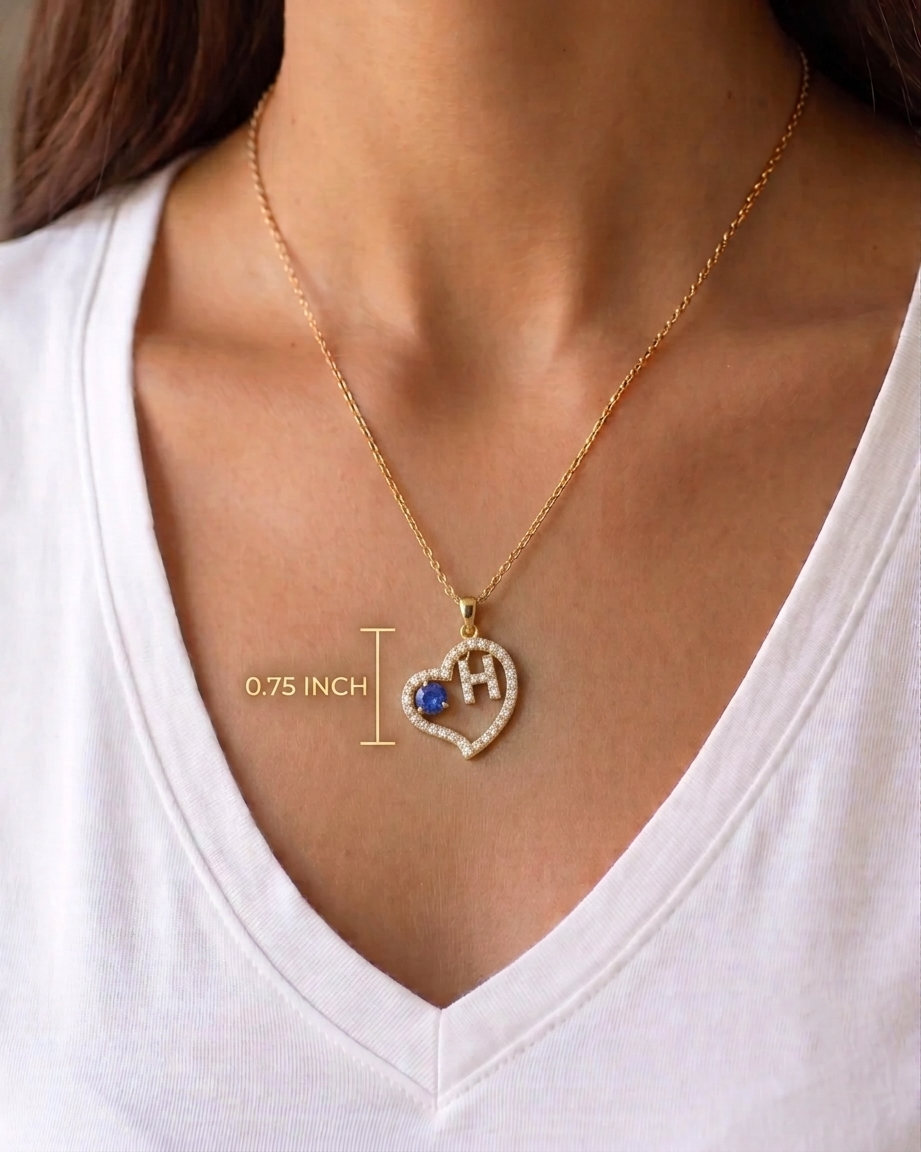 Hearts of Love Pave Pendant
