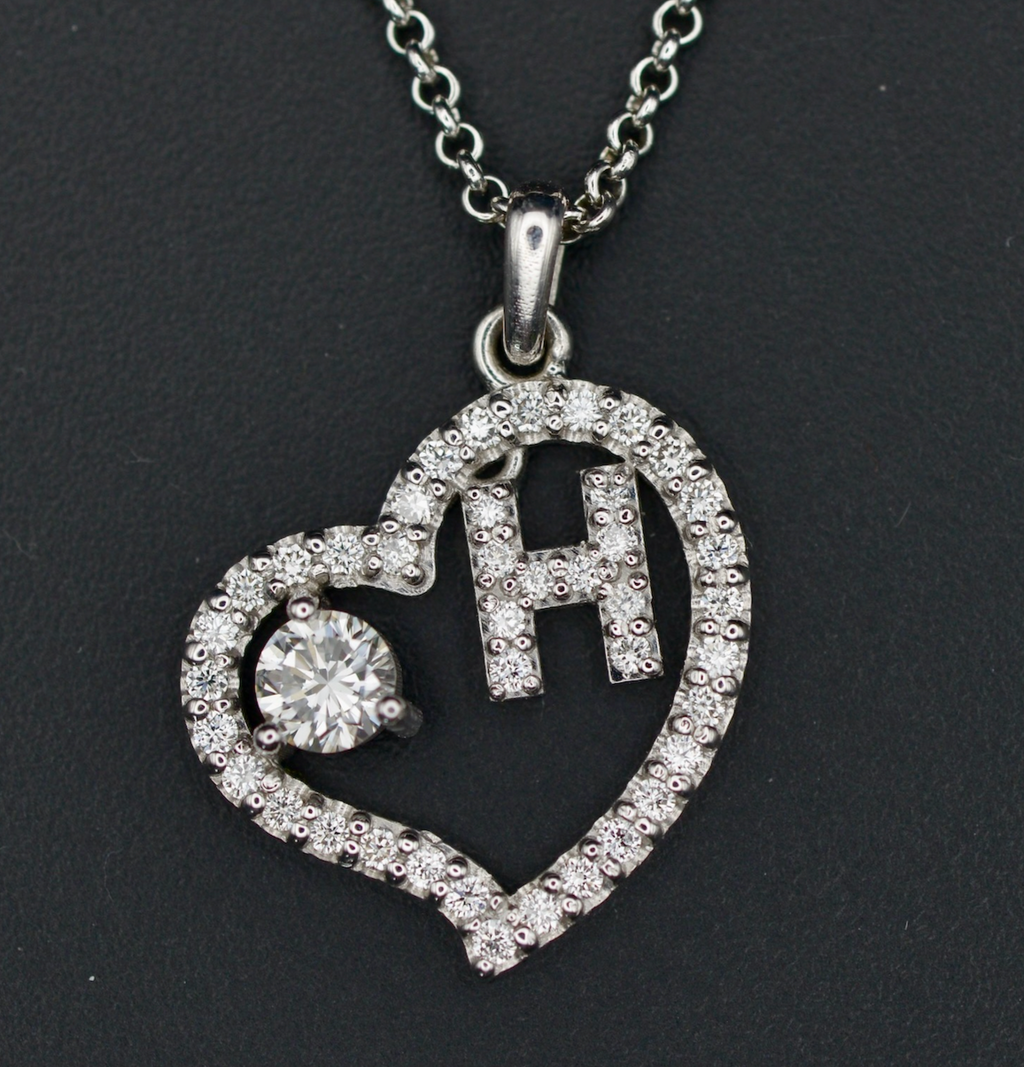 Hearts of Love Pave Pendant